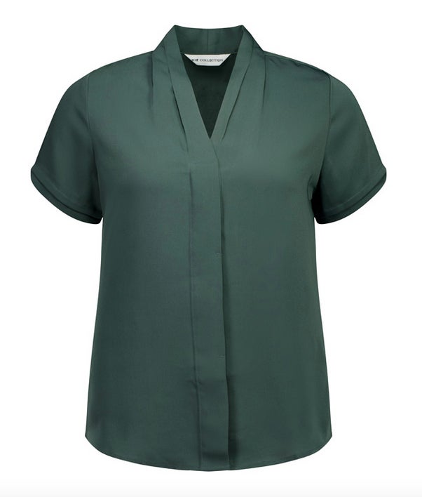 LADIES MADISON SHORT SLEEVE BLOUSE