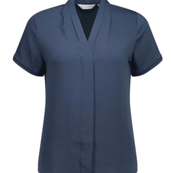 Custom LADIES MADISON SHORT SLEEVE BLOUSE