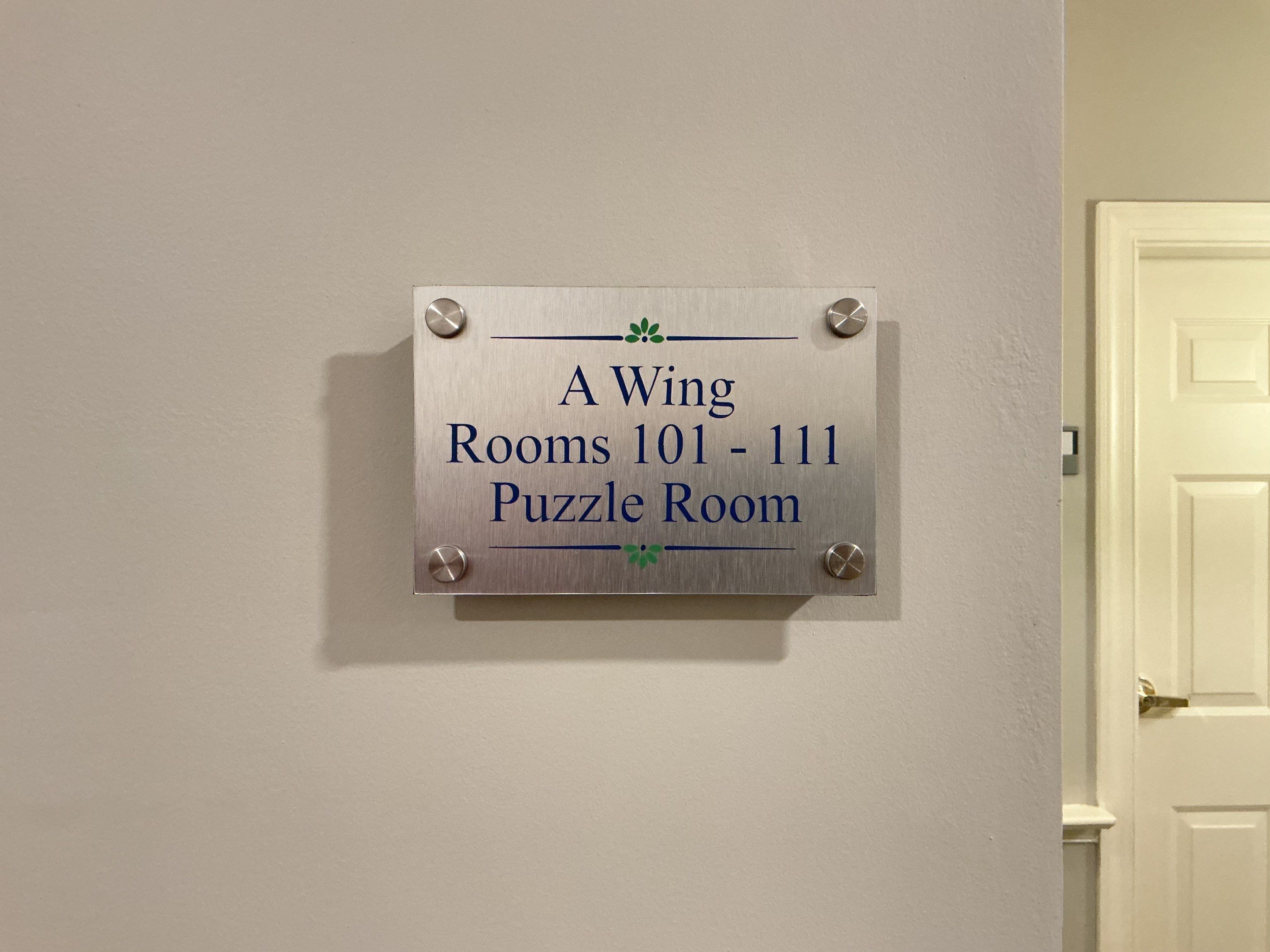 Clear Directions Start in the Hallway