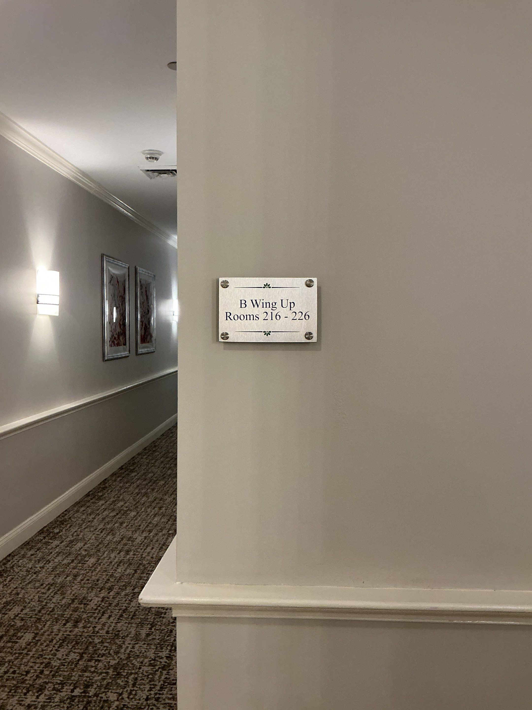 Clear Directions Start in the Hallway