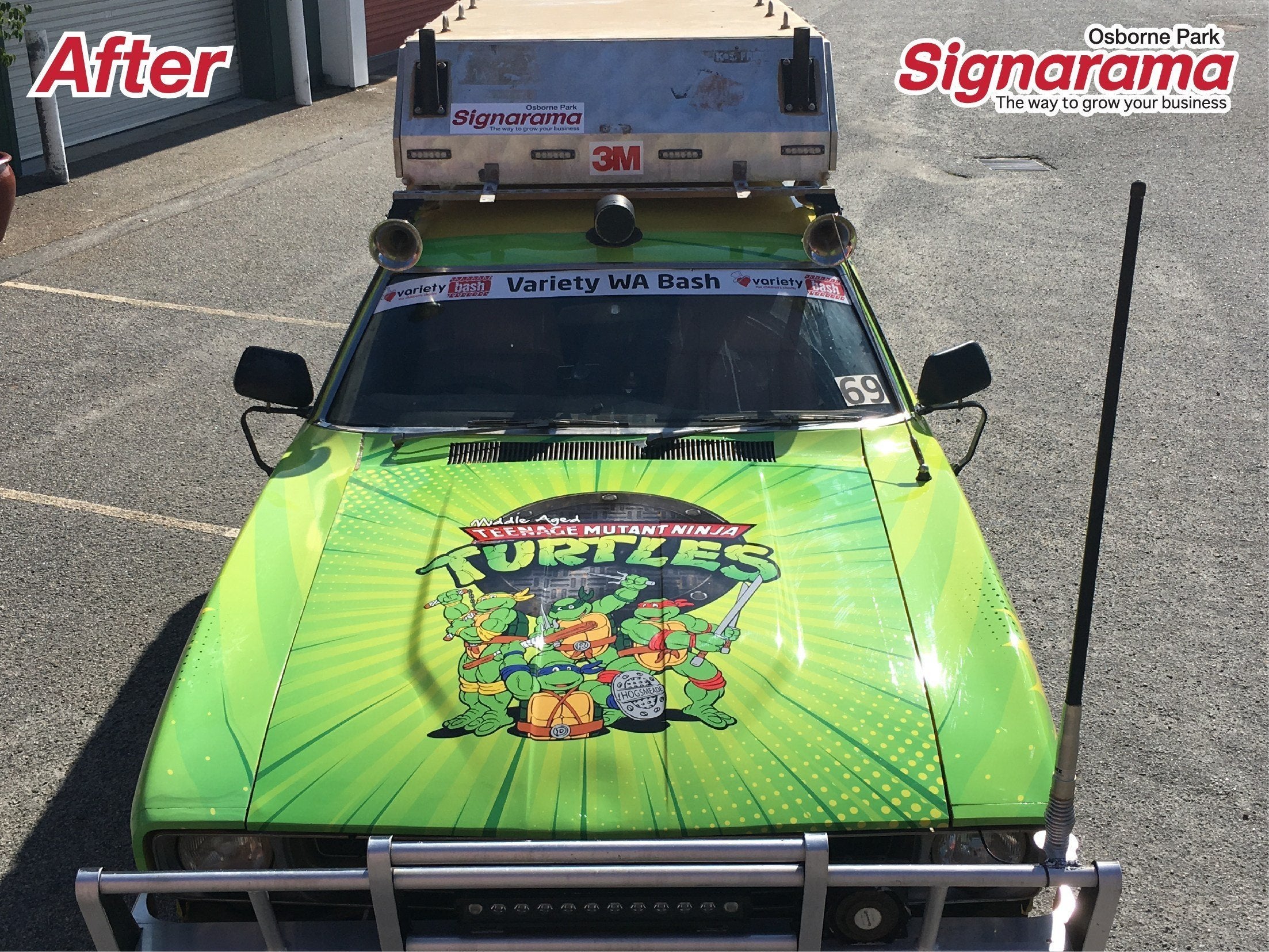 Variety WA Bash Vehicle Wrap