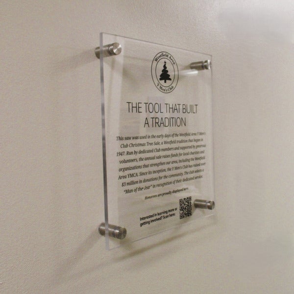 Acrylic Plaques Lighten the Move