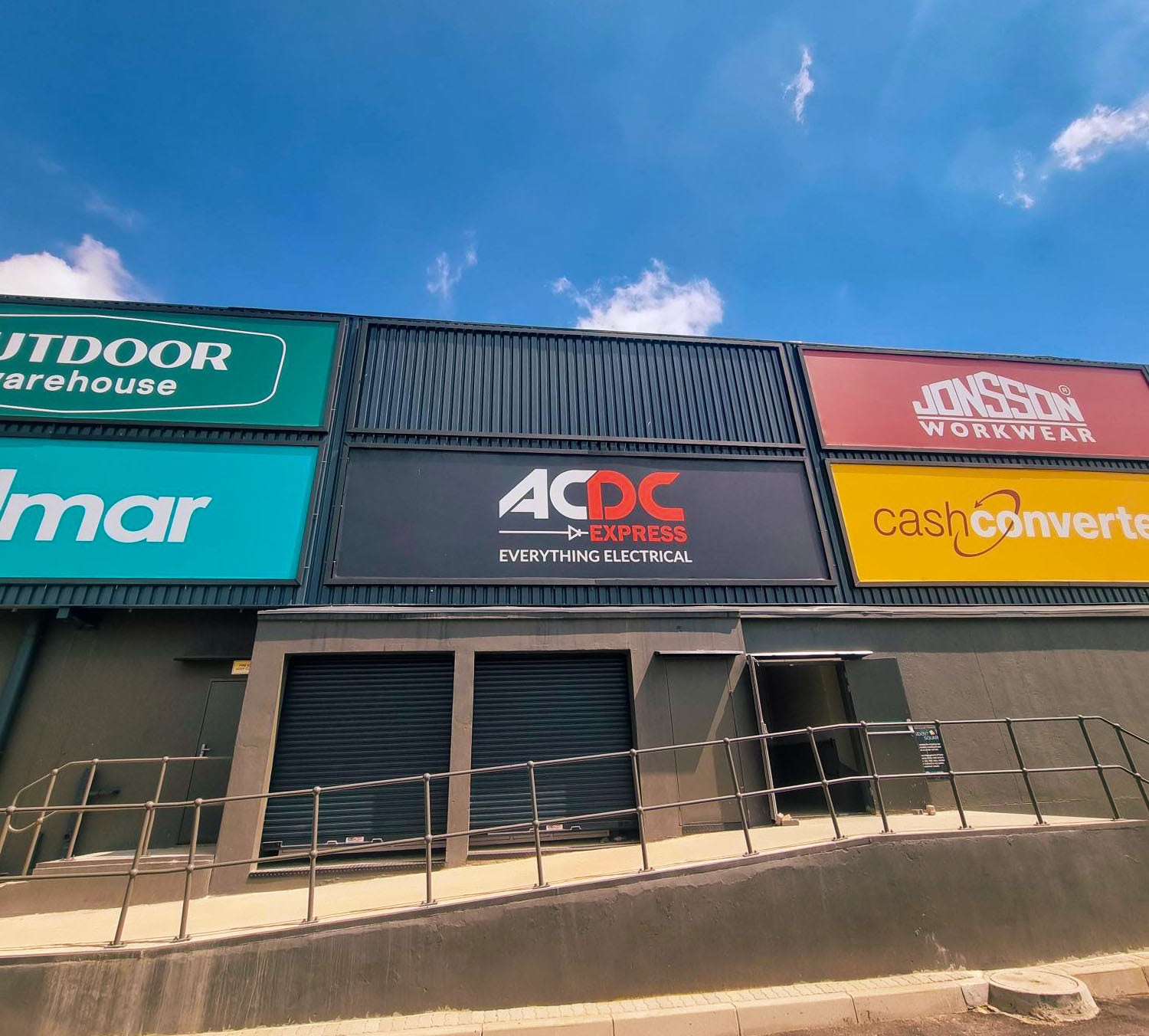 New Retail Signage Installation for ACDC Express in President Hyper Mall, Vanderbijlpark