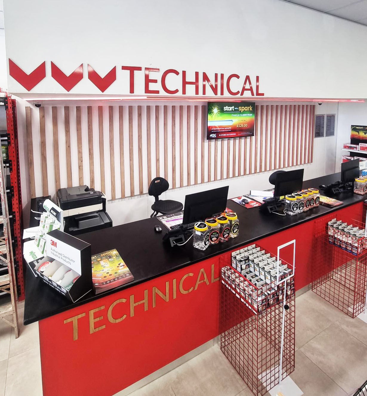 New Retail Signage Installation for ACDC Express in President Hyper Mall, Vanderbijlpark