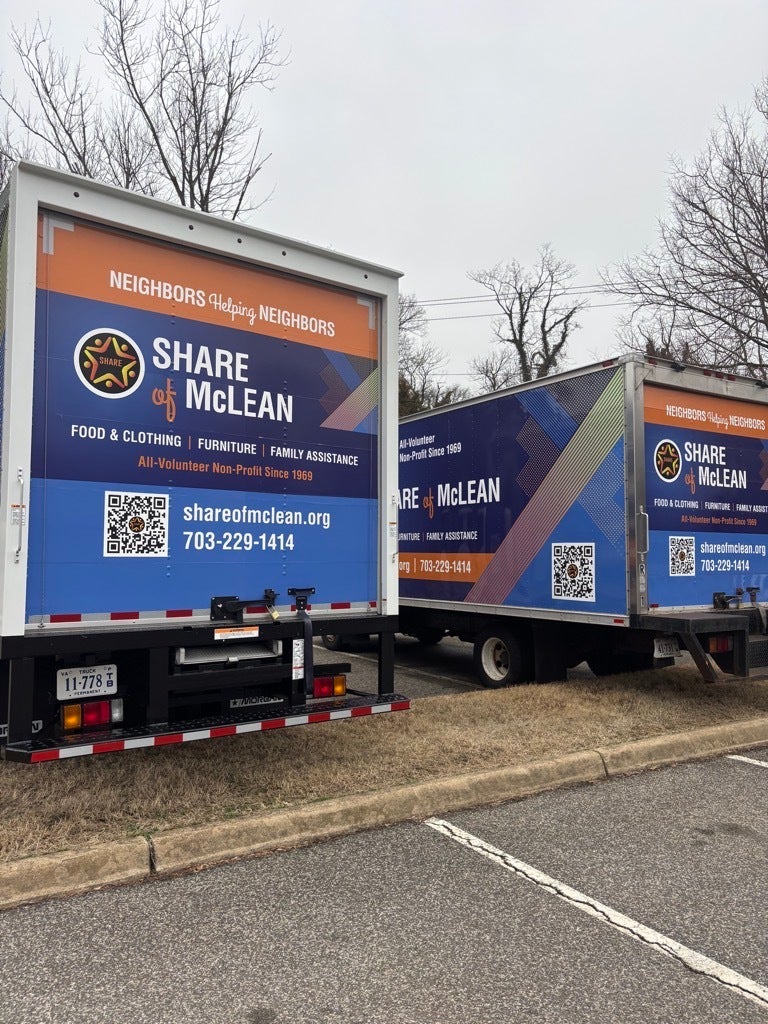 Fleet Graphics Installation for SHARE of McLean | Vehicle Graphics by Signarama Tysons Corner
