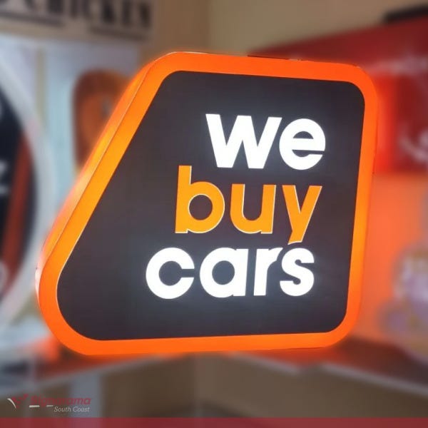 We Buy Cars LED Sign