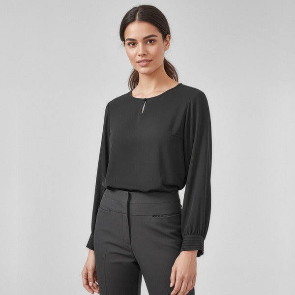 Custom Evelyn Long Sleeve Blouse Women’s