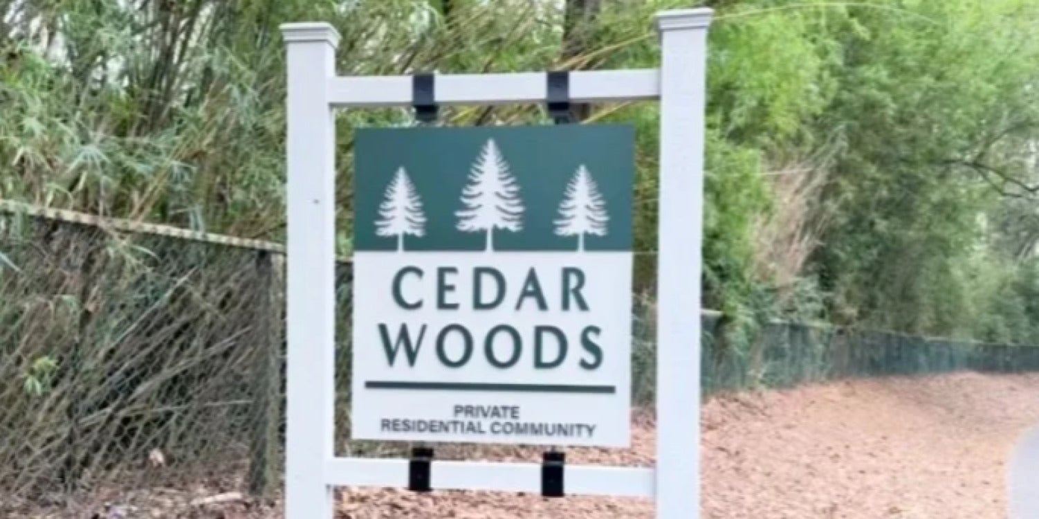 Post & Panel Signs