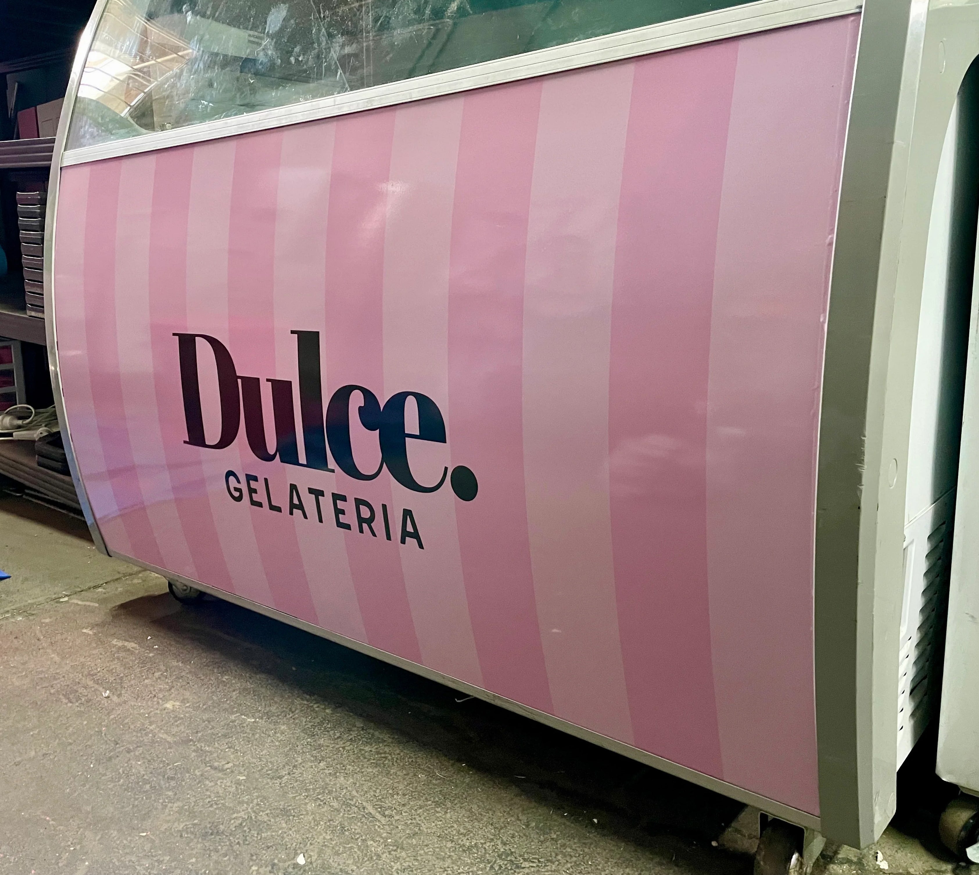Freezer wrap - Dulce Gelateria - Greensborough VIC