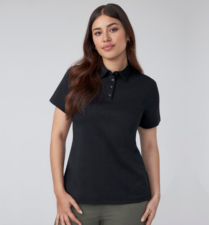 Lotus Short Sleeve Polo Women’s
