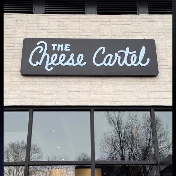 Custom Wireway Sign & Blade Sign Installation for Cheese Cartel – Falls Church VA Signage