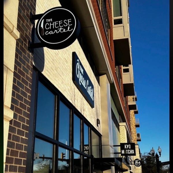 Custom Wireway Sign & Blade Sign Installation for Cheese Cartel – Falls Church VA Signage