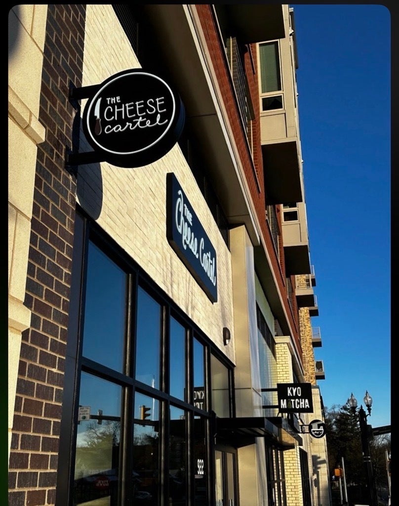 Custom Wireway Sign & Blade Sign Installation for Cheese Cartel – Falls Church VA Signage