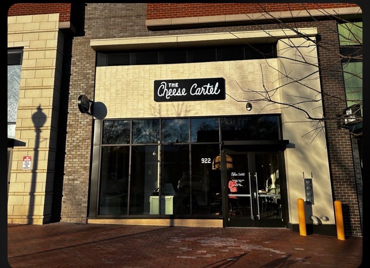 Custom Wireway Sign & Blade Sign Installation for Cheese Cartel – Falls Church VA Signage