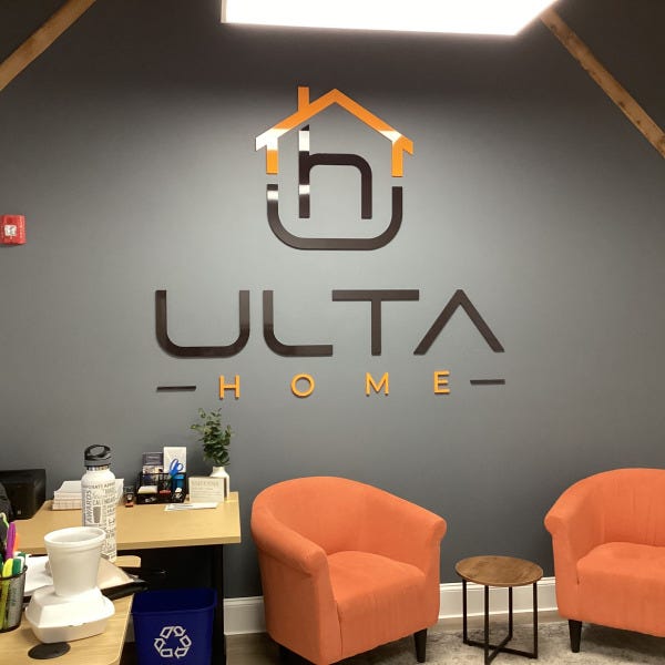 Ashland Ulta Home dimensional logo