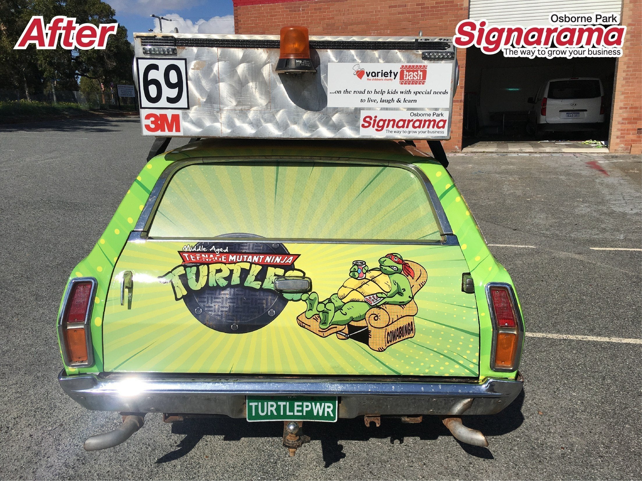 Variety WA Bash Vehicle Wrap