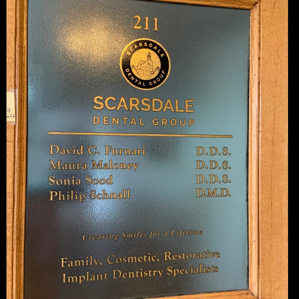 Door Graphics for Scarsdale Dental Group in Scarsdale, NY