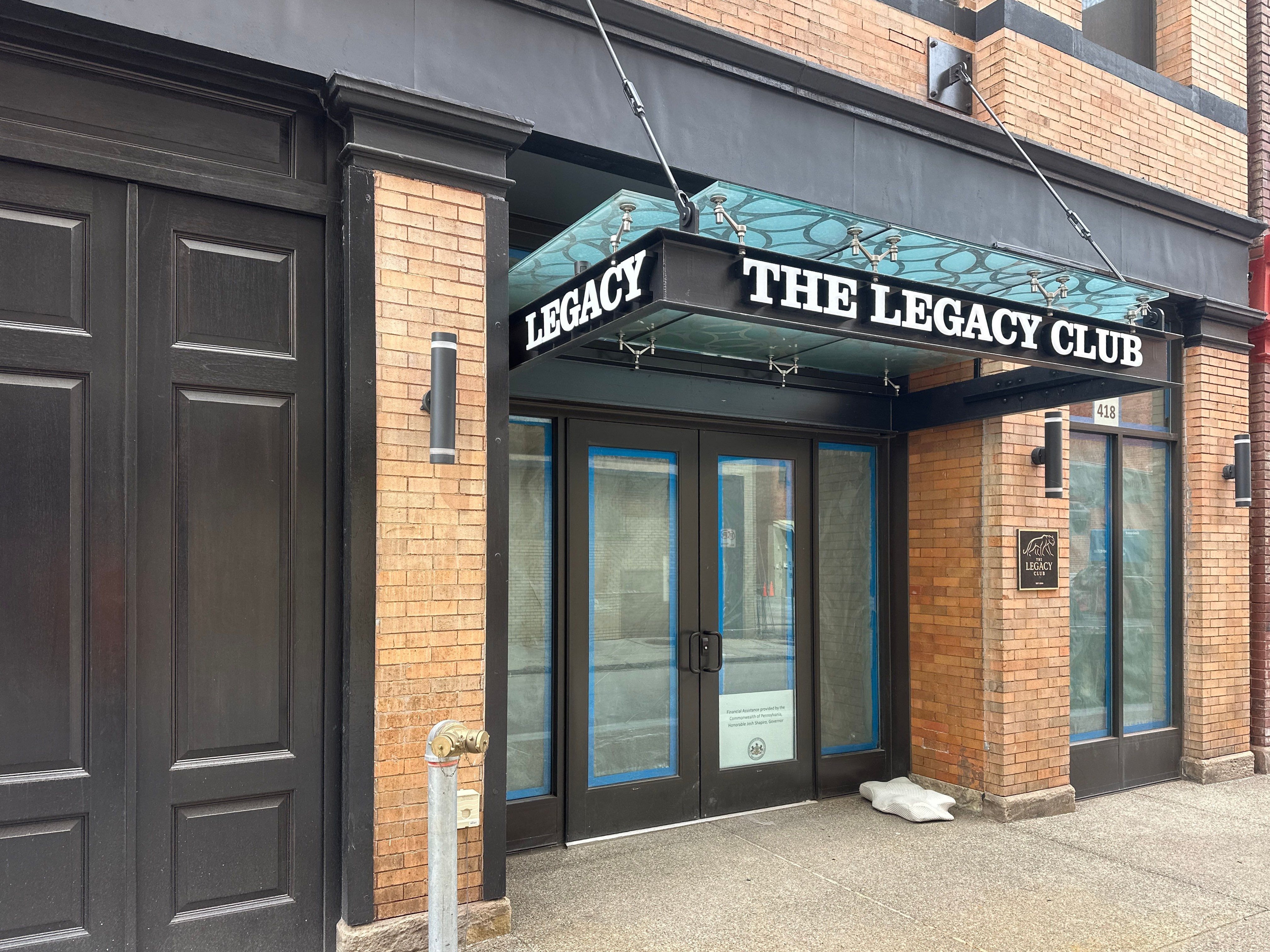 Channel Letters - The Legacy Club- Pittsburgh
