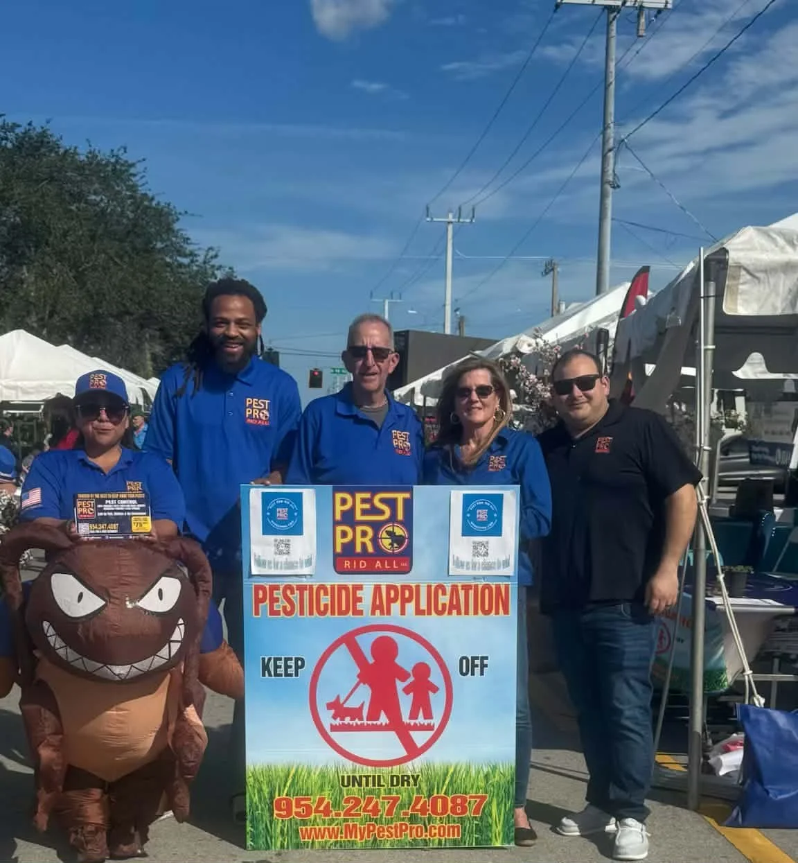 Custom Embroidered Jackets and Polos for Pest Pro Rid All | Fully Promoted Hollywood FL