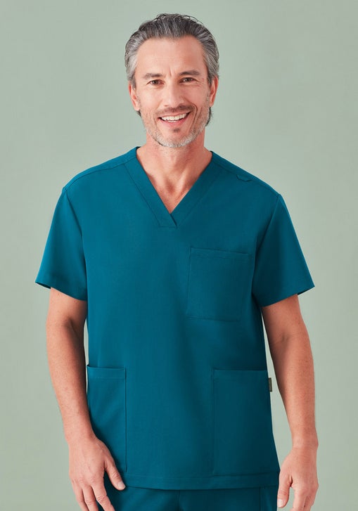 Unisex Pulse V-Neck Scrub Top