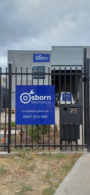 Complete Signage & Vehicle Graphics for Osborn Mechanical