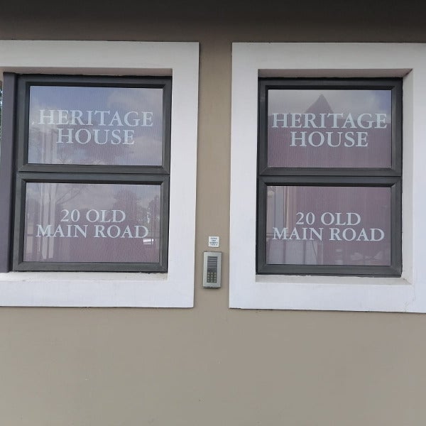 Heritage House new signage