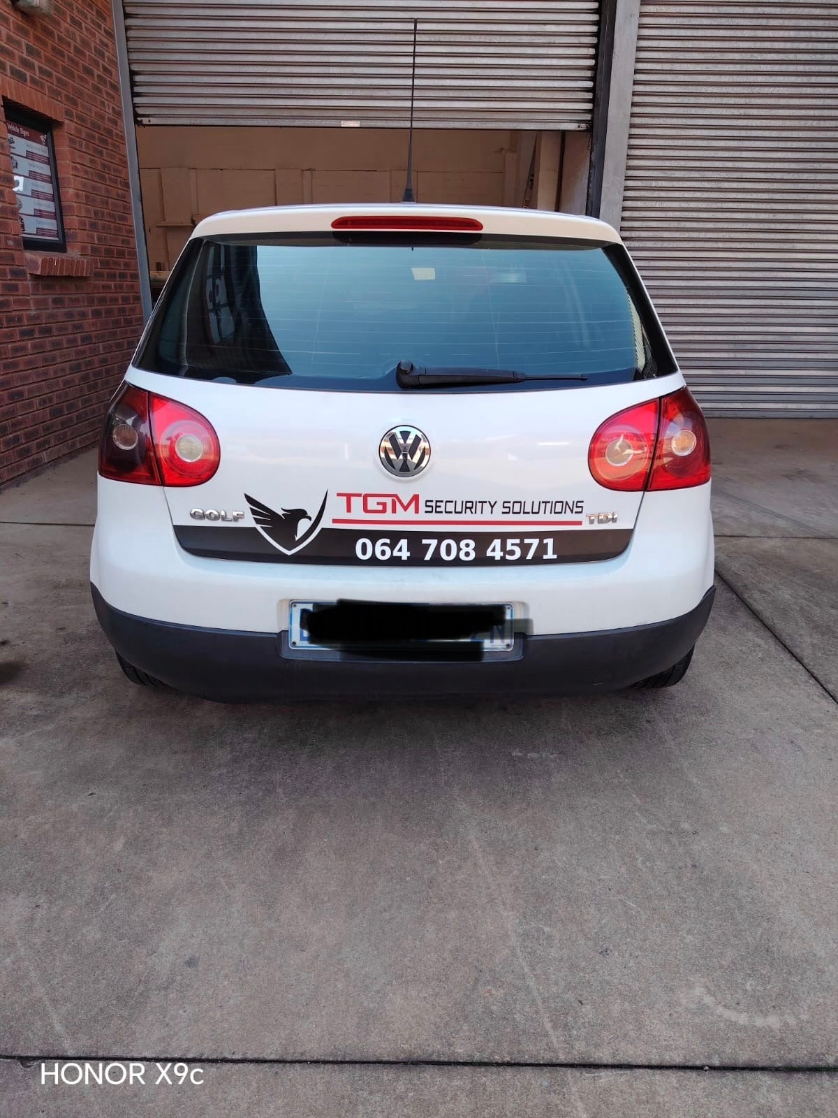 TGM vehicle branding