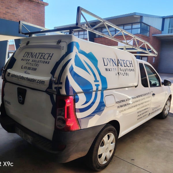 Dynatech vehicle signage