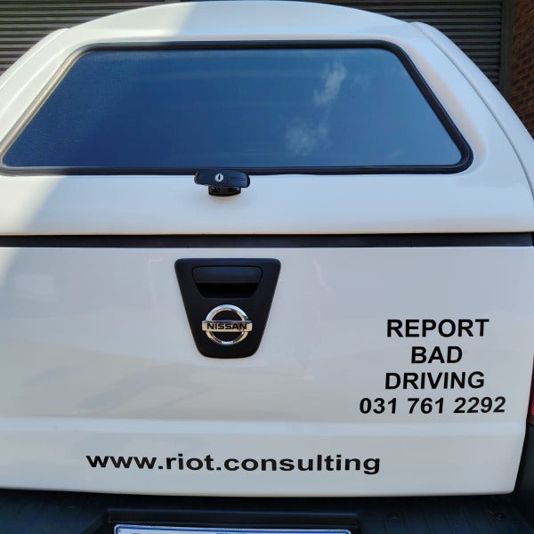 Riot Consulting vehicle branding