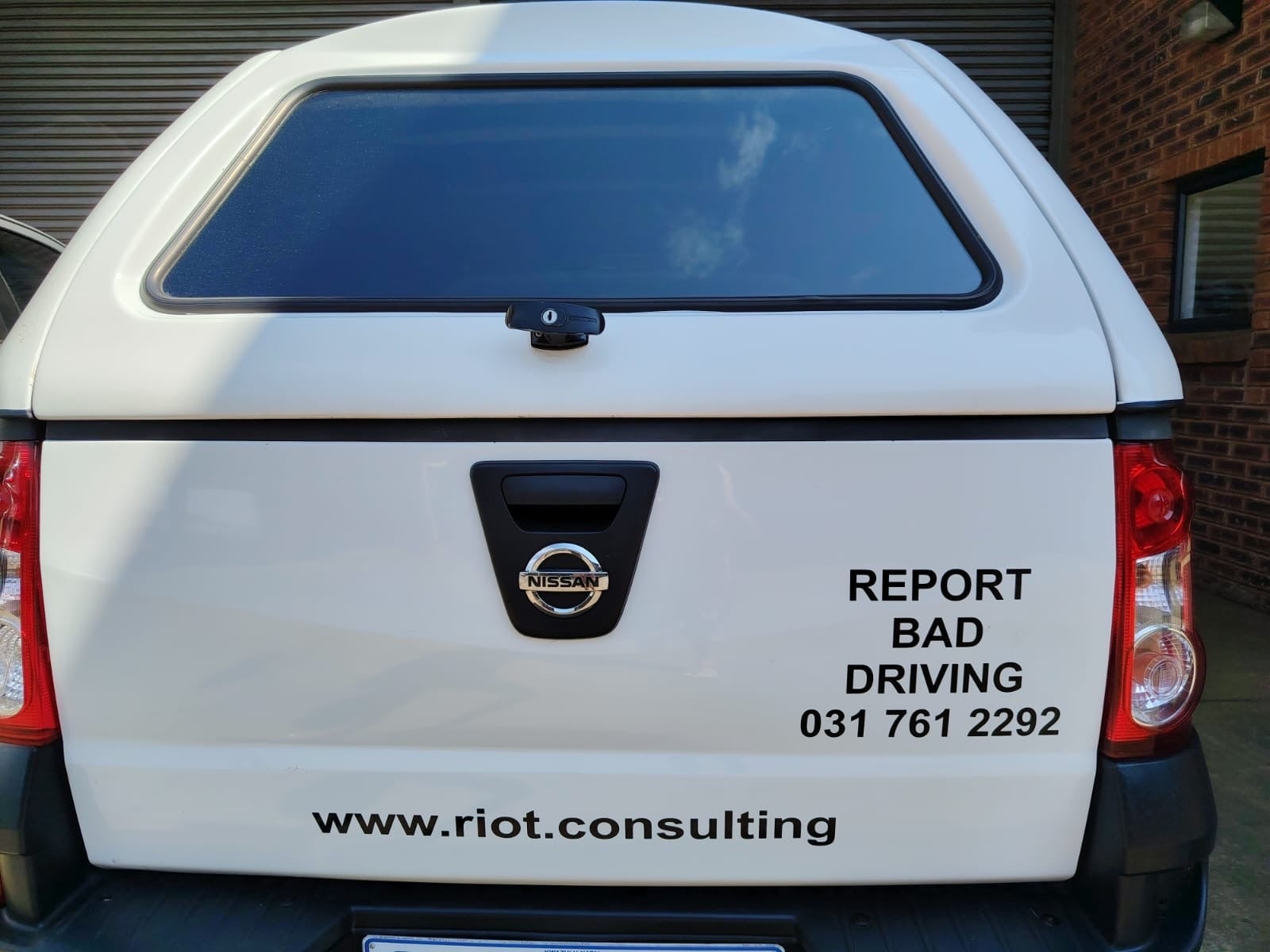 Riot Consulting vehicle branding