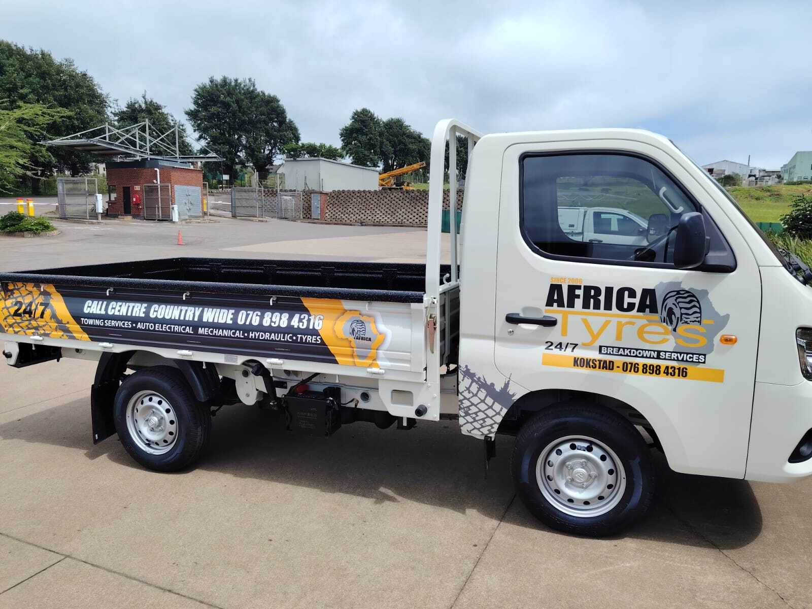 Africa Tyres fleet branding