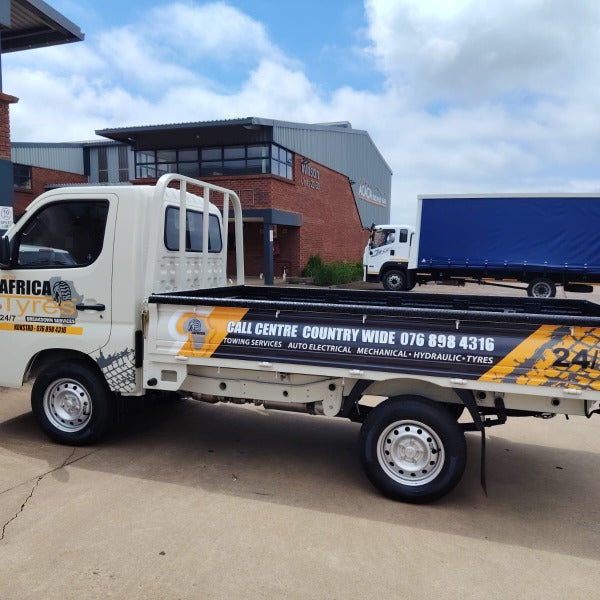 Africa Tyres fleet branding