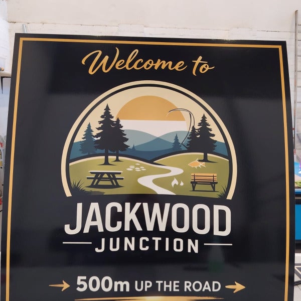 Outside signage for Jackwood Junction
