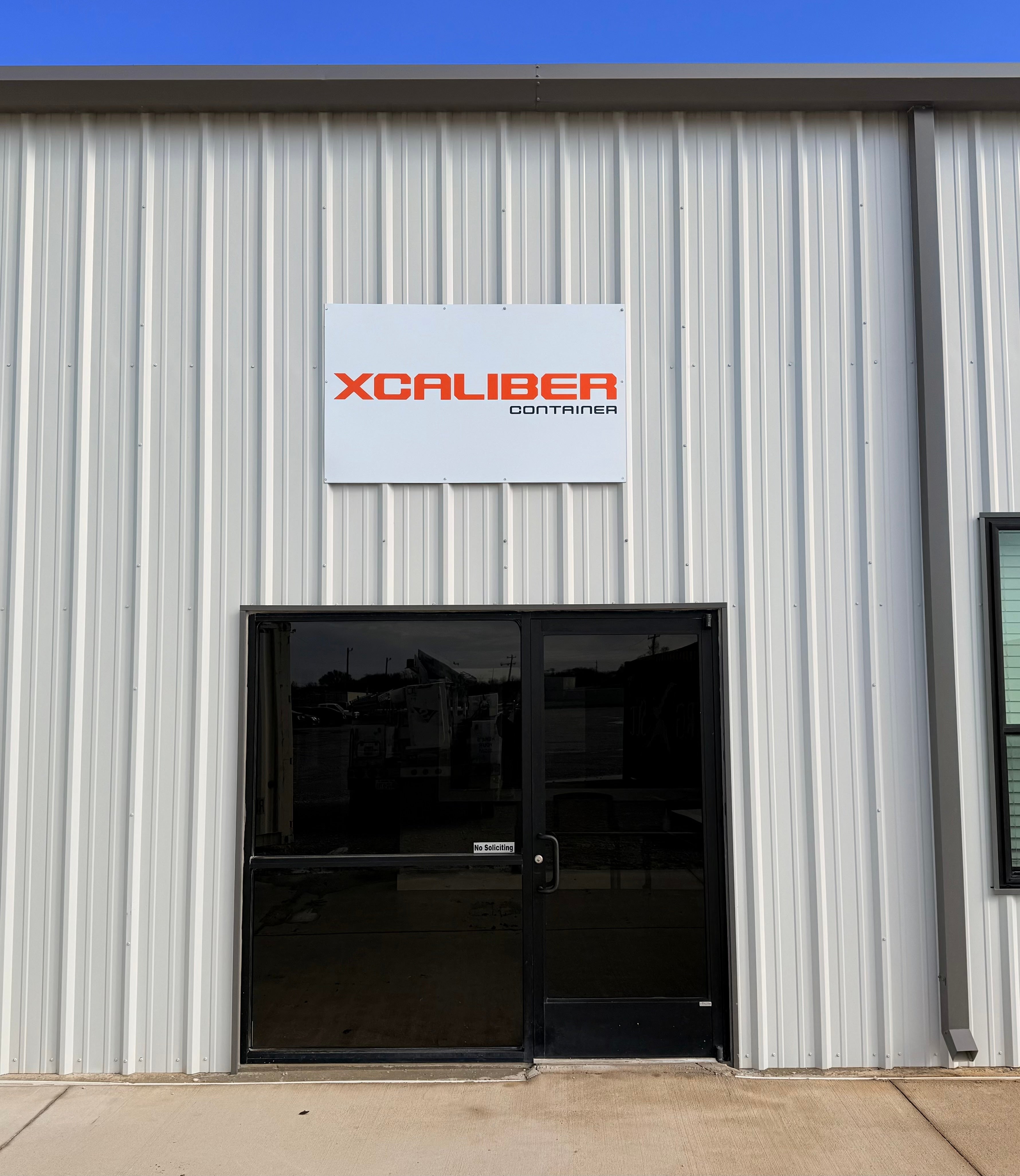 New signs looking sharp for XCaliber Container by Signarama North Fort Worth /Keller!