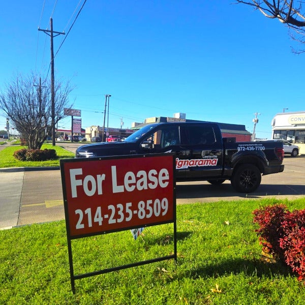 Small Sign Update, Big Impact: Helping a Lewisville Property Owner Attract New Tenants