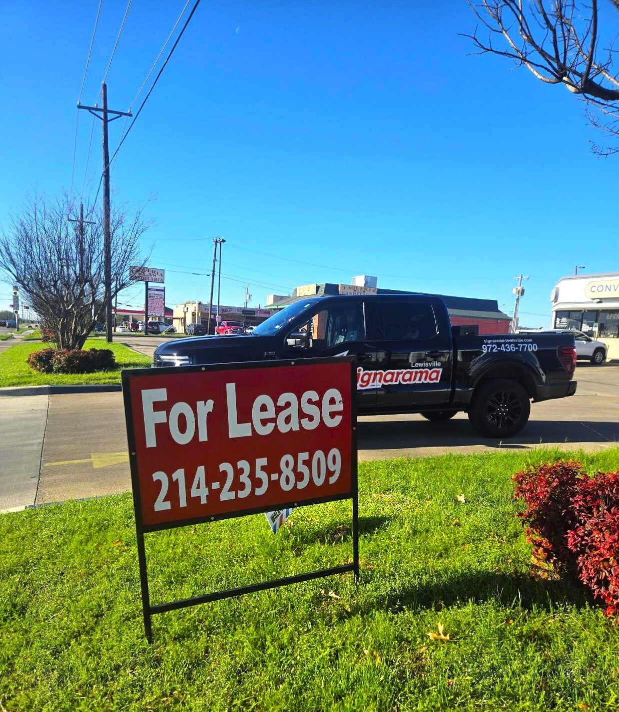 Small Sign Update, Big Impact: Helping a Lewisville Property Owner Attract New Tenants