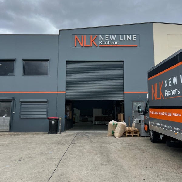 3D Metal Letter Signage for New Line Kitchens