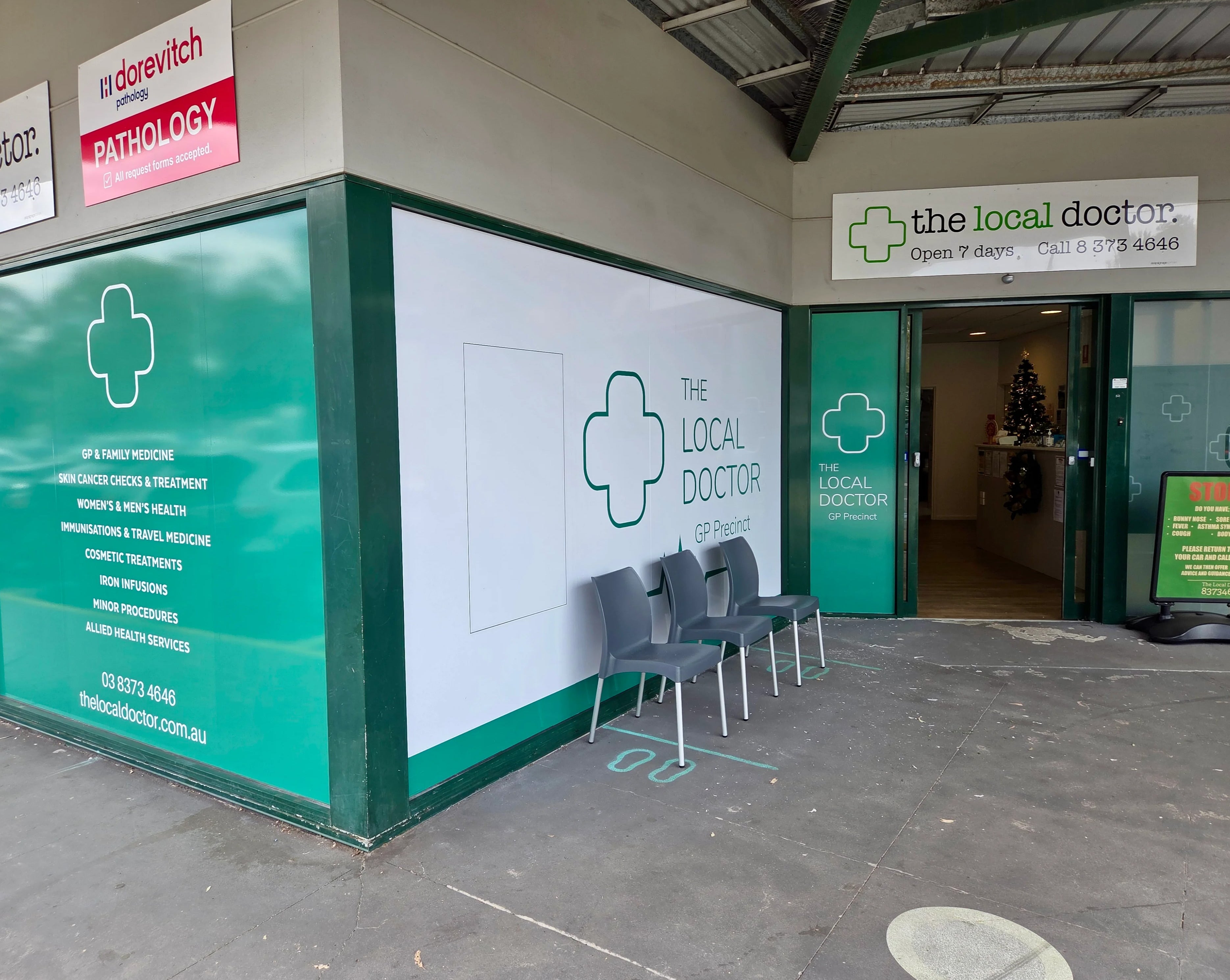 Window Graphics & Frosting - The Local Doctor - Diamond Creek VIC.