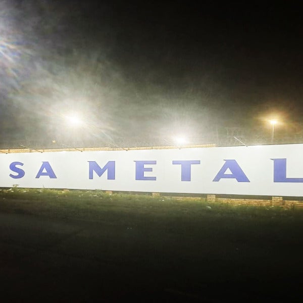 Large-Scale Wall Signage Installation for SA Metal in Germiston