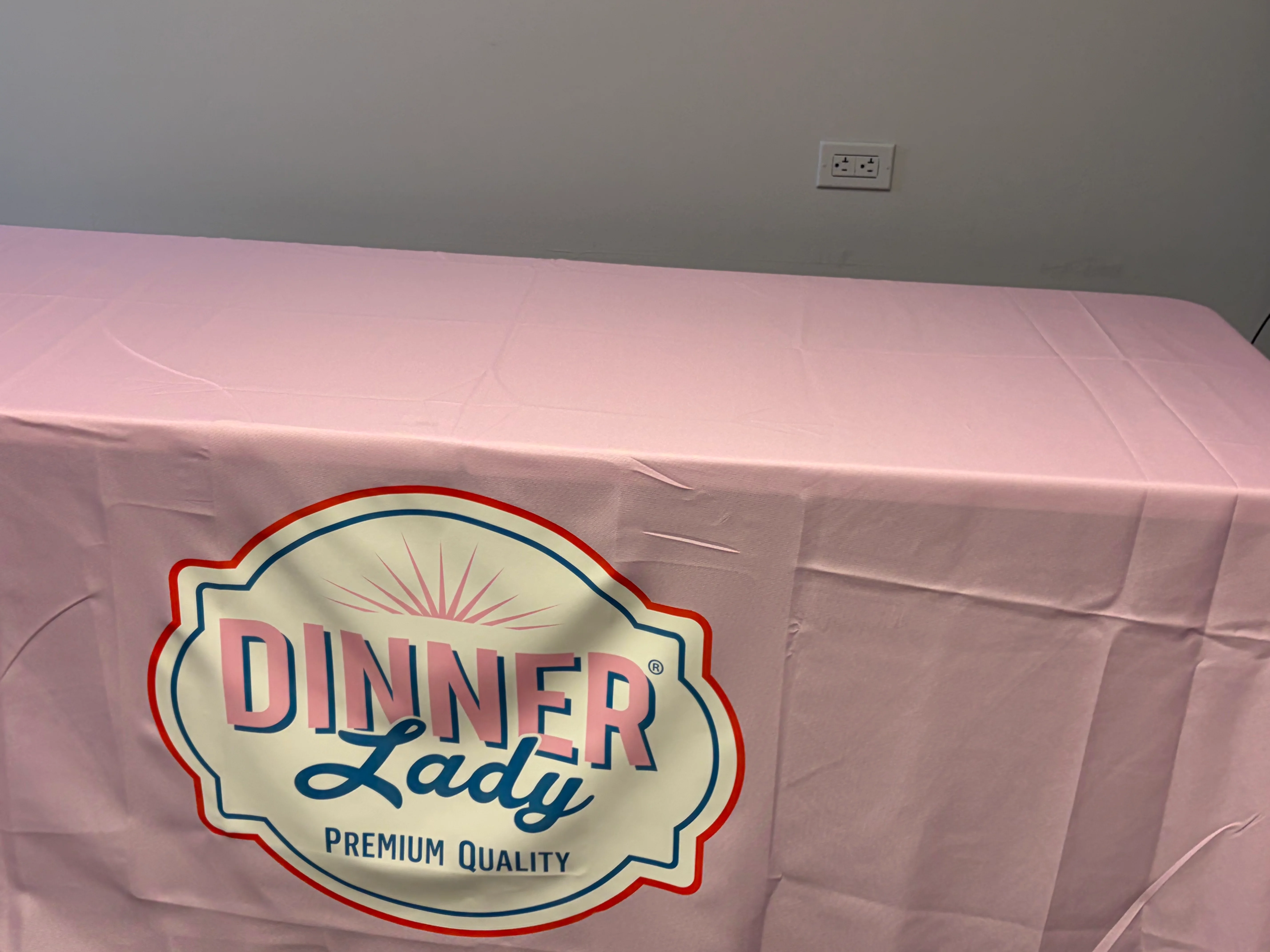 Rush Custom Tablecloth Printing in Hollywood, FL for Dinner Lady (3-Day Turnaround)