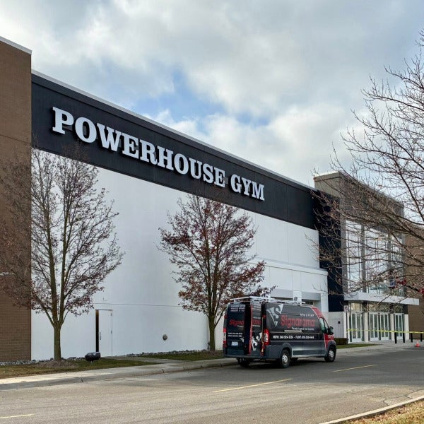 Powerhouse Gym: Partridge Creek | Building Signs Collection