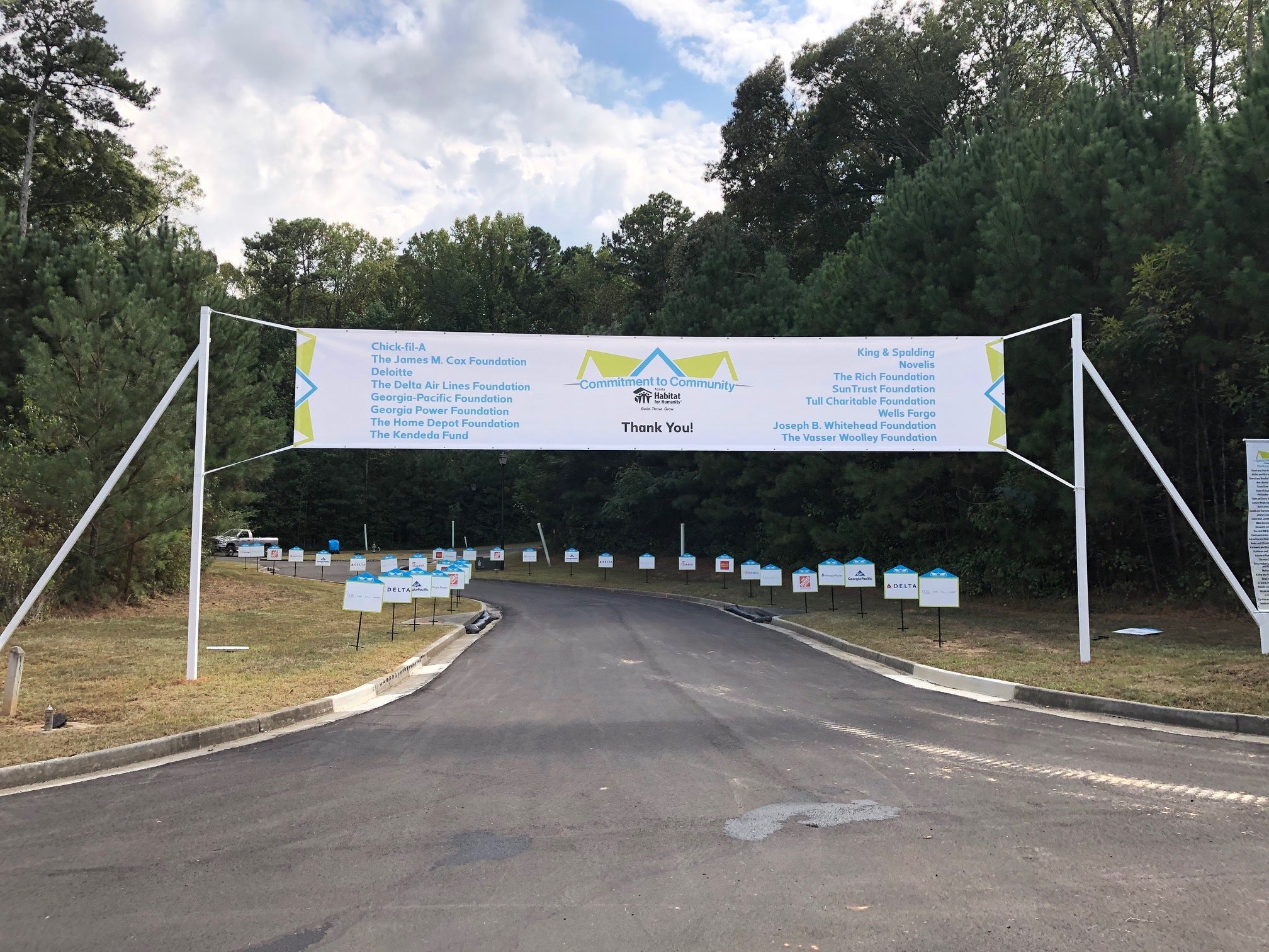 Individuell gestaltete Banner und Flaggen