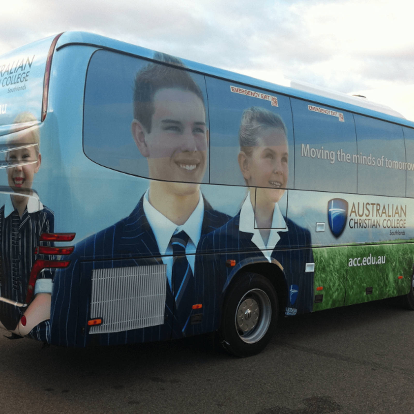 Busbeschilderung