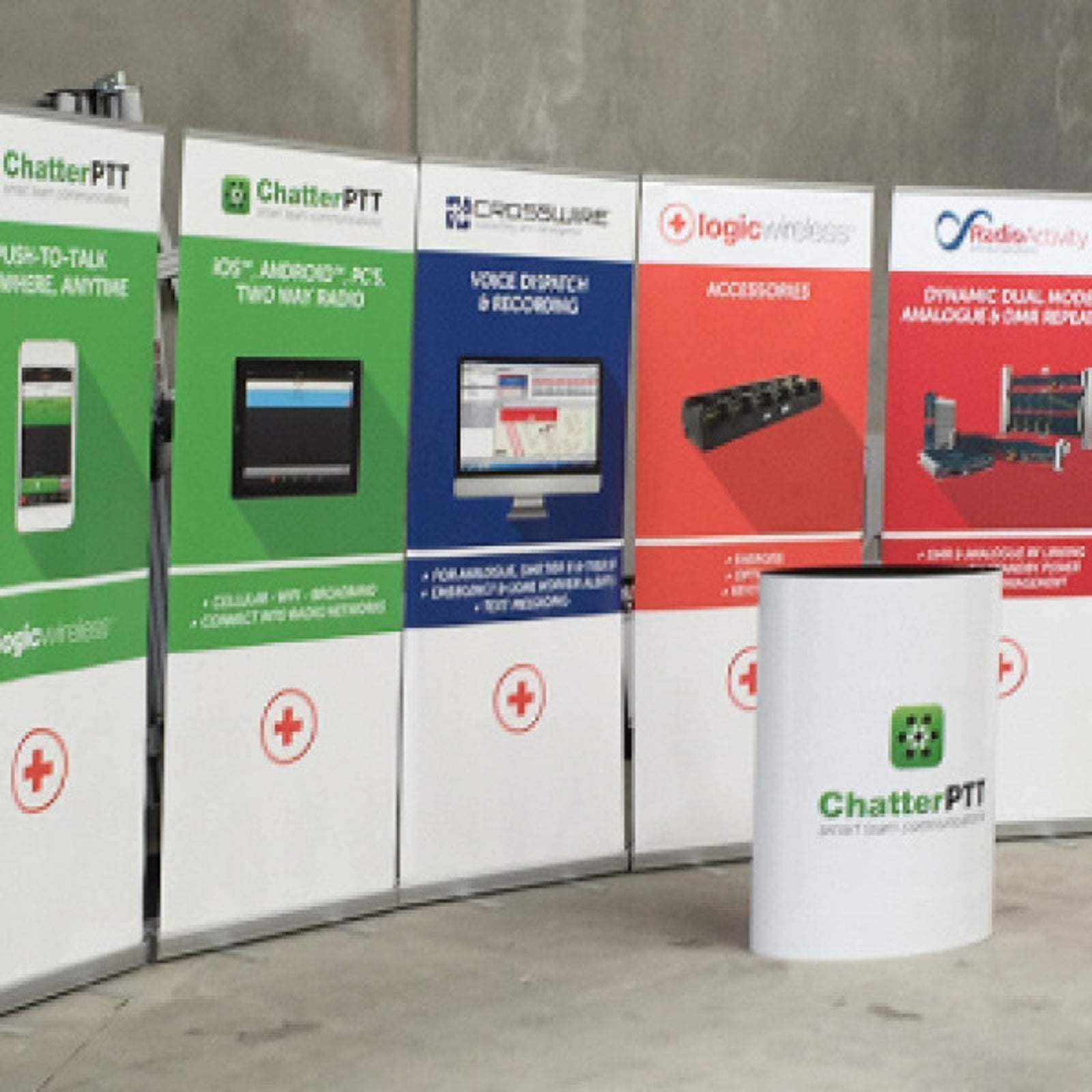 Roll-up-Banner-Systeme