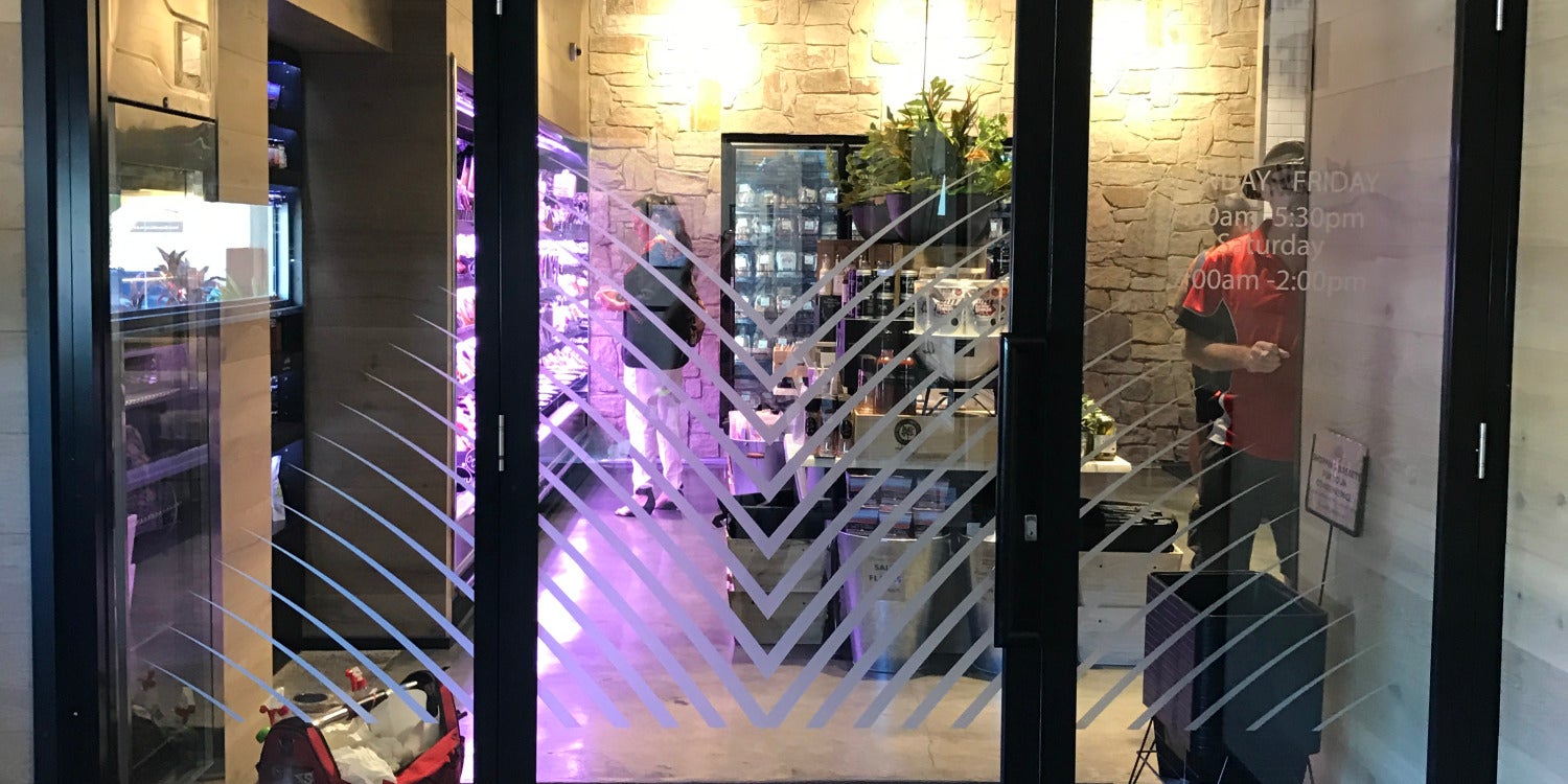 Glasdekorfolie