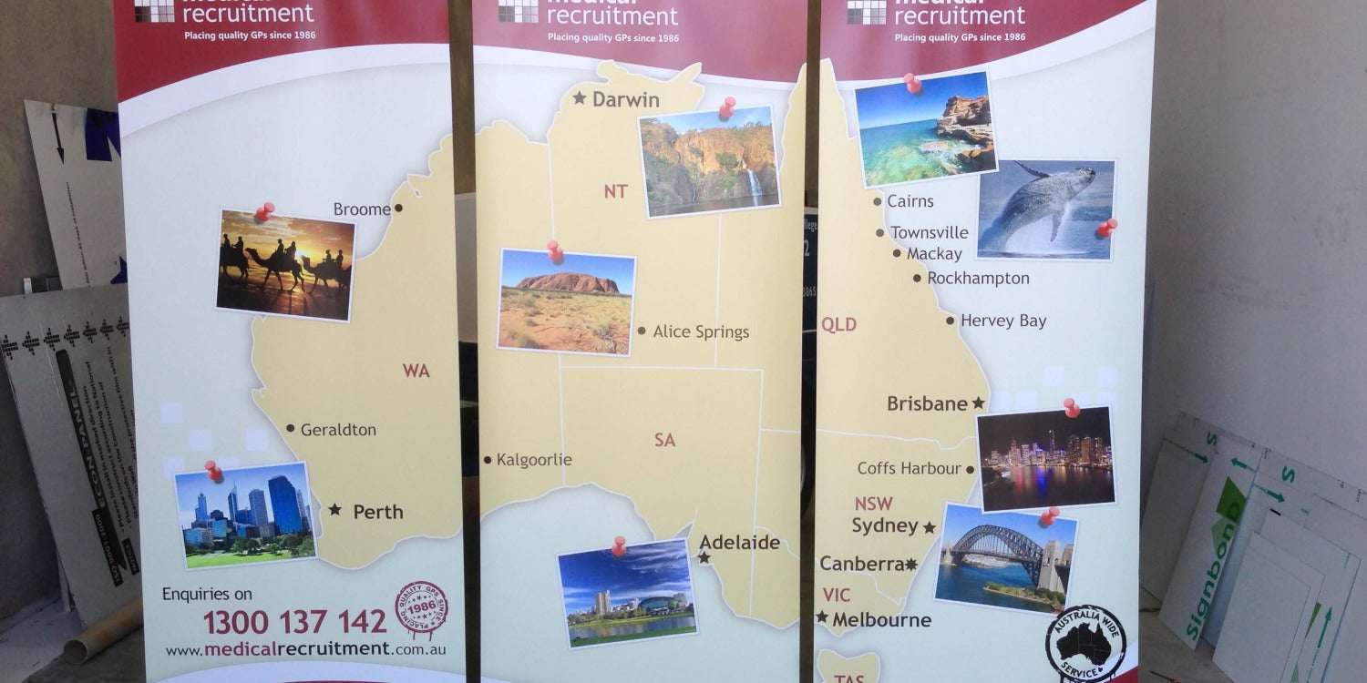 Roll-up-Banner-Systeme
