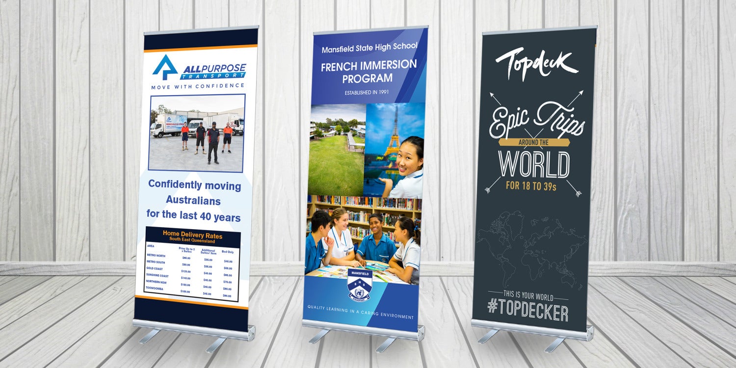 Roll-up-Banner-Systeme