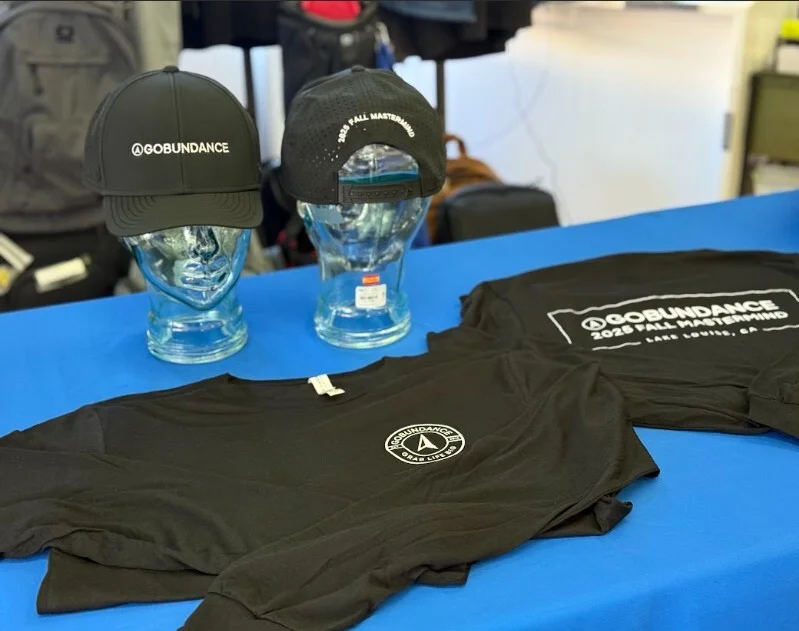 GoBundance Long-sleeve T-shirts and Custom Embroidered Melin Hats