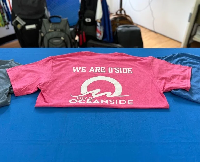 City of Oceanside Screen-Printed T-Shirts