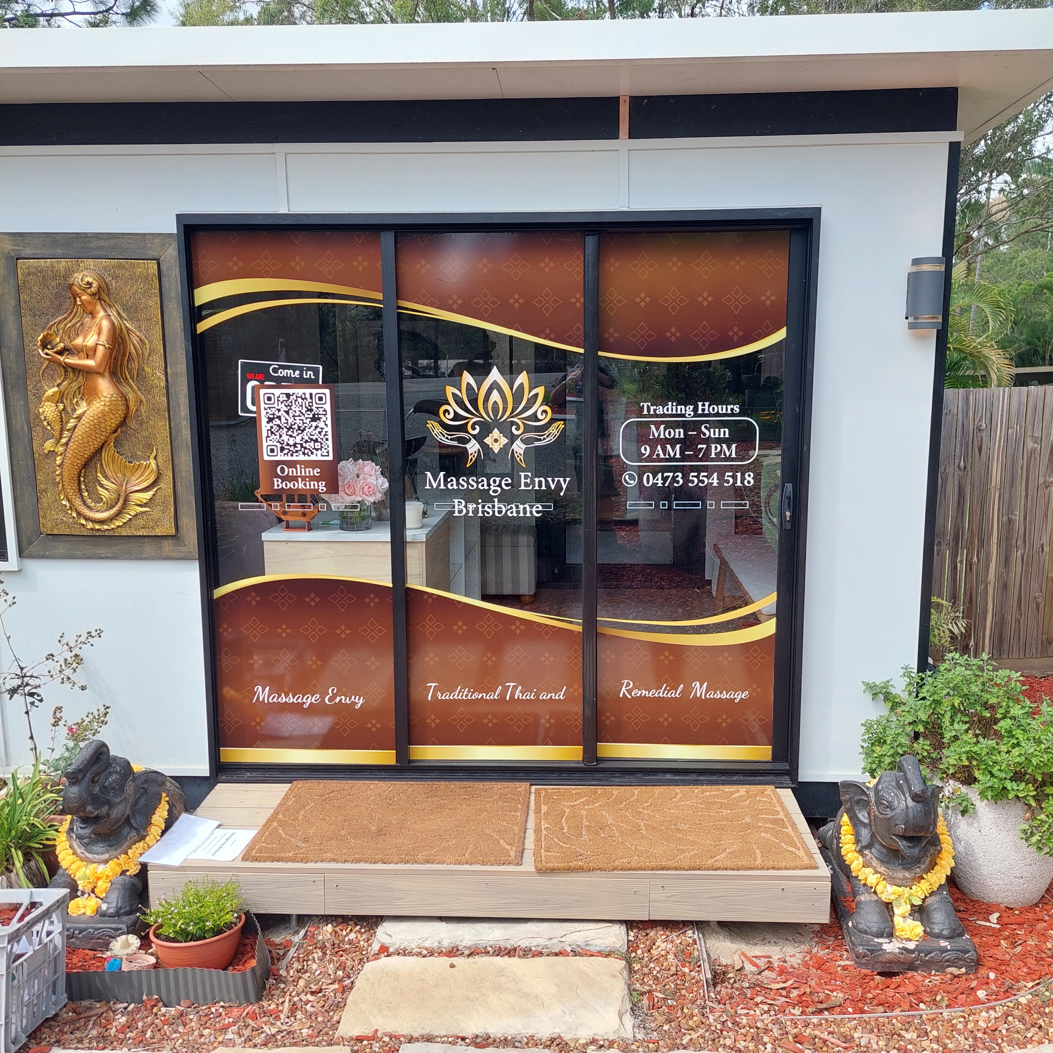 Fascia and Window Signage for Massage Envy
